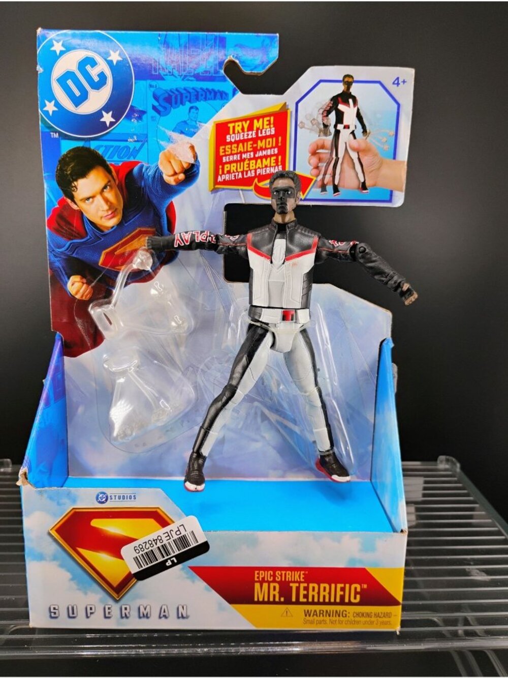 Epic Strike Mr. Terrific DC Action Figure Superman